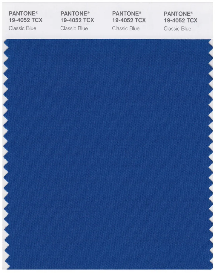 Colour of the Year-Classic Blue cool shade