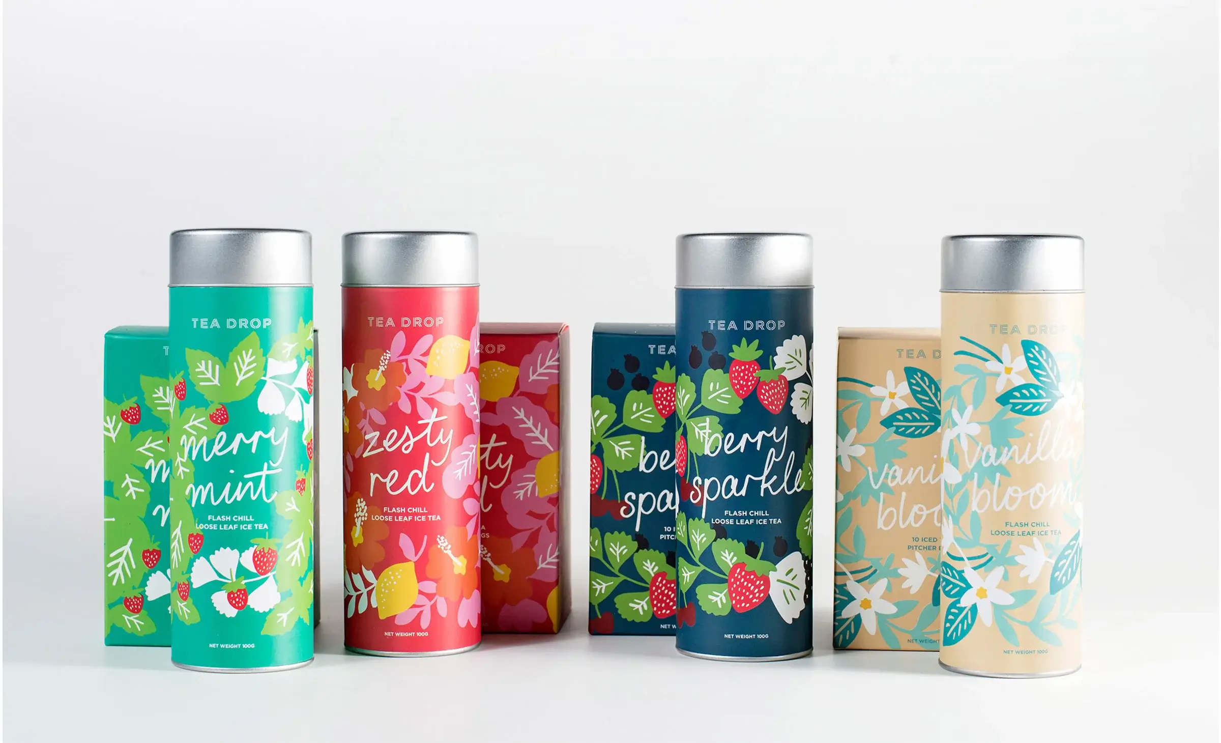 Teadrop Brand Packaging Design